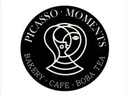 PICASSO · MOMENTS BAKERY · CAFE · BOBA TEA