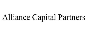 ALLIANCE CAPITAL PARTNERS