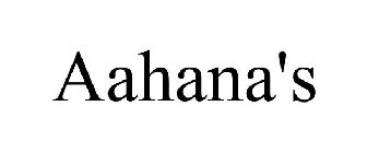 AAHANA'S