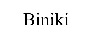 BINIKI