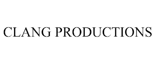 CLANG PRODUCTIONS