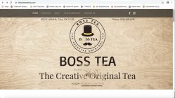 BOSS TEA THE CREATIVE ORIGINAL TEA