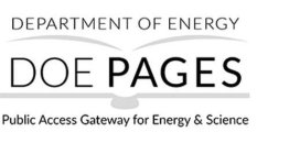 DEPARTMENT OF ENERGY DOE PAGES PUBLIC ACCESS GATEWAY FOR ENERGY & SCIENCE