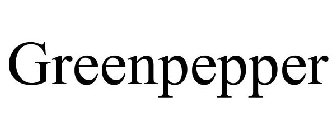 GREENPEPPER