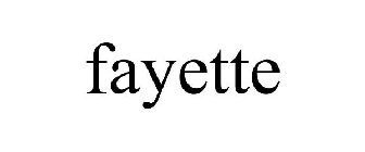 FAYETTE