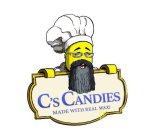 C'S CANDIES MADE WITH REAL WAX
