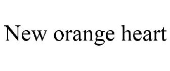 NEW ORANGE HEART