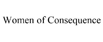 WOMEN OF CONSEQUENCE