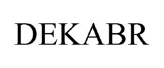 DEKABR