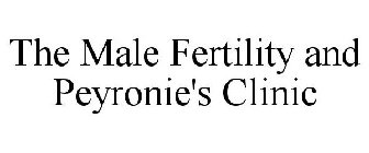 THE MALE FERTILITY AND PEYRONIE'S CLINIC