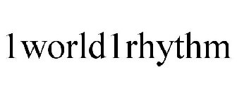 1WORLD1RHYTHM