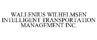 WALLENIUS WILHELMSEN INTELLIGENT TRANSPORTATION MANAGEMENT INC.