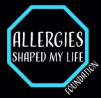 ALLERGIES SHAPED MY LIFE FOUNDATION