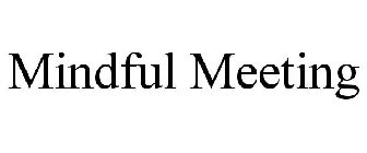 MINDFUL MEETING