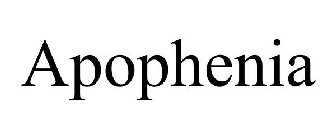 APOPHENIA
