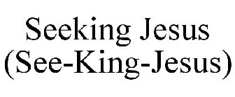 SEEKING JESUS (SEE-KING-JESUS)