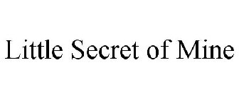LITTLE SECRET OF MINE
