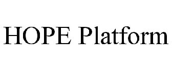 HOPE PLATFORM