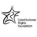 CRF CONSTITUTIONAL RIGHTS FOUNDATION