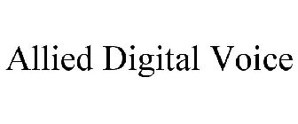 ALLIED DIGITAL VOICE