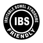 IRRITABLE BOWEL SYNDROME IBS FRIENDLY