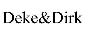 DEKE&DIRK