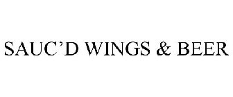 SAUC'D WINGS & BEER