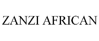 ZANZI AFRICAN