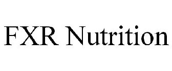 FXR NUTRITION