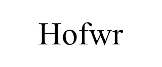 HOFWR