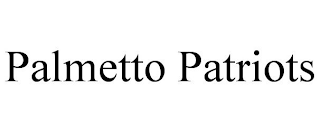 PALMETTO PATRIOTS