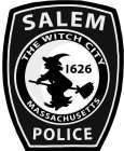 SALEM POLICE THE WITCH CITY MASSACHUSETTS 1626