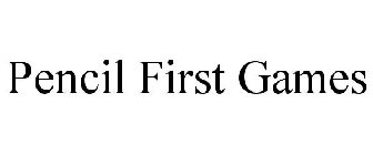 PENCIL FIRST GAMES