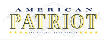 AMERICAN PATRIOT ALL NATURAL HEMP SMOKES