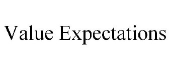 VALUE EXPECTATIONS