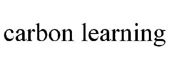 CARBON LEARNING