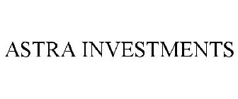 ASTRA INVESTMENTS