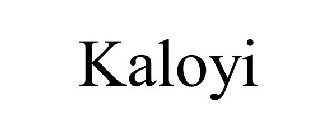 KALOYI