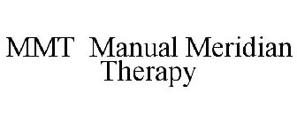 MMT MANUAL MERIDIAN THERAPY