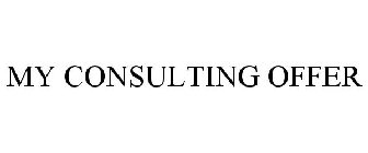 MY CONSULTING OFFER
