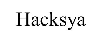 HACKSYA