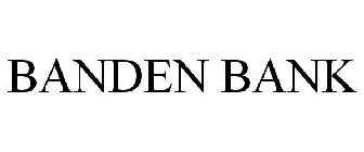 BANDEN BANK