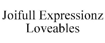 JOIFULL EXPRESSIONZ LOVEABLES