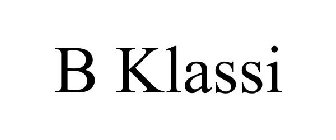 B KLASSI