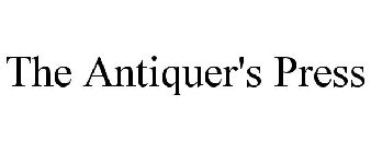 THE ANTIQUER'S PRESS