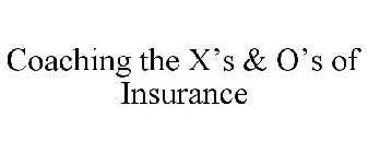 COACHING THE X'S & O'S OF INSURANCE