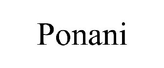 PONANI