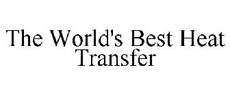 THE WORLD'S BEST HEAT TRANSFER