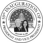59TH INAUGURATION OF PRESIDENT AND VICE PRESIDENT PRESIDENT JOSEPH R BIDEN JR AND VICE PRESIDENT KAMALA D HARRIS JANUARY 20, 2021