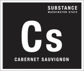 CS CABERNET SAUVIGNON SUBSTANCE WASHINGTON STATEON STATE